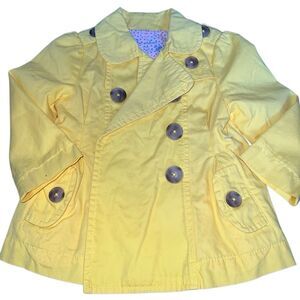 Girls clothing 12 months jacket spring yellow
